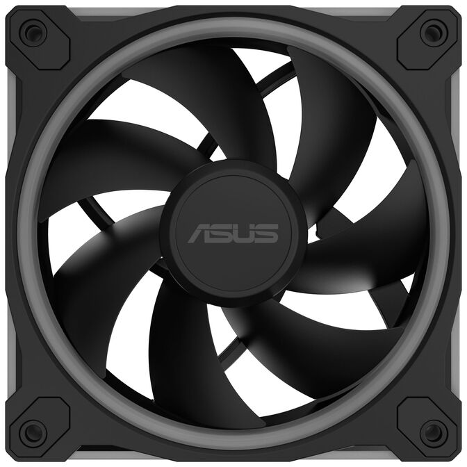 ASUS Prime MR120 ARGB Fan, PWM, Aura Sync - 120mm, black, triple-pack image number 7