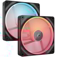 Corsair iCUE Link LX140-R RGB Lüfter, PWM - 2er-Pack, 140mm, schwarz