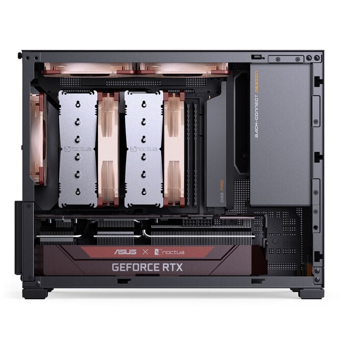 Jonsbo D32 PRO Black PC-Geh&auml;use, Mini-Geh&auml;use, mATX, Tempered Glass - schwarz image number 11