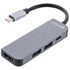 InLine multifunction hub USB 3.2, 1x USB-C, 2x USB-A, HDMI. image number null