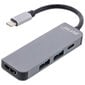 InLine multifunction hub USB 3.2, 1x USB-C, 2x USB-A, HDMI.