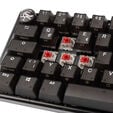 Ducky One 3 Aura Black SF Gaming Tastatur, RGB LED - MX-Red image number null