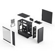 Fractal Design Epoch Black TG Light Tint PC Case, Mid-Tower, ATX, Tempered Glass - Black image number null
