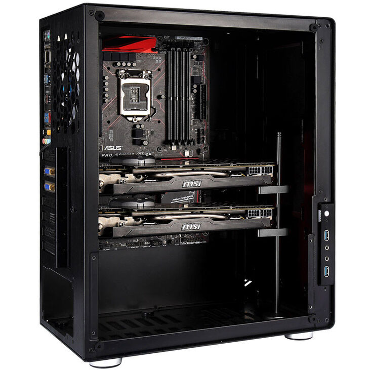 Jonsbo VC-1 GPU-Halterung - schwarz image number 4