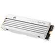 Corsair MP600 Pro LPX NVMe SSD, PCIe 4.0 M.2 Type 2280 - 1 TB - white image number null