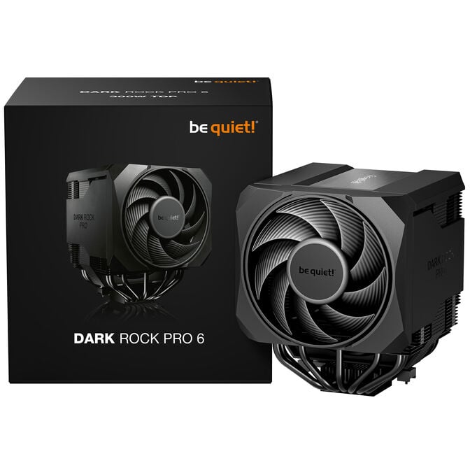 Be quiet! Dark Rock Pro 6 CPU-K&uuml;hler, Dual-Tower, PWM - 1x 120/1x 135mm, schwarz image number 8