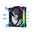 Lian Li UNI FAN SL Wireless ARGB PWM Lüfter, 3er-Pack inkl. Controller - Reverse Blade, 120 mm, schwarz image number null