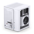 Jonsbo TK-1 2.0 Micro-ATX Geh&auml;use, Tempered Glass - wei&szlig; image number null