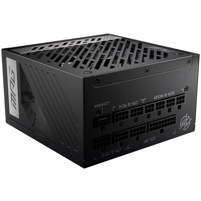 MSI MPG A1000G PCIe5 Netzteil, 80 PLUS Gold, vollmodular, PCIe 5.0 - 1000 Watt image number 2