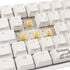 Ducky One 2 Pro Mini White Edition Gaming Keyboard, RGB LED - Gateron Yellow image number null