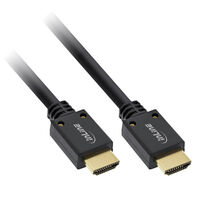 InLine 8K4K Ultra High Speed HDMI Kabel, schwarz - 1m