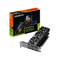 GIGABYTE GeForce RTX 5050 OC Low Profile 8G, 8192 MB GDDR6