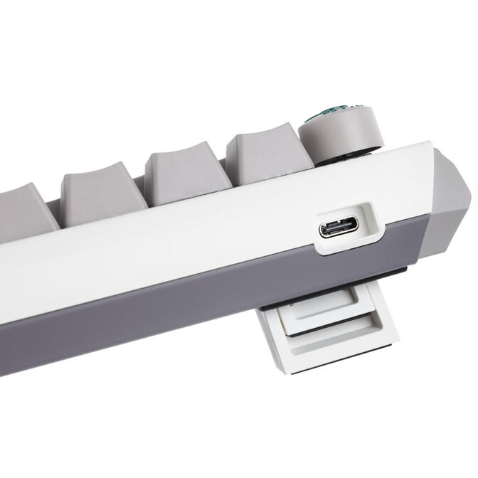 Ducky One 3 Mist Grey SF Gaming Keyboard, RGB LED - MX-Brown image number 7