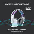 Logitech G733 LIGHTSPEED RGB Gaming-Headset - wei&szlig; image number null