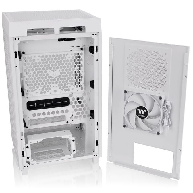 Thermaltake The Tower 200 PC-Geh&auml;use, Mini-Geh&auml;use, Mini-ITX, Tempered Glass - wei&szlig; image number 14