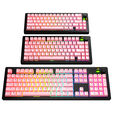 Glorious GPBT Basics Keycaps, ANSI Layout (US), PBT, Doubleshot - Potion Pink image number null