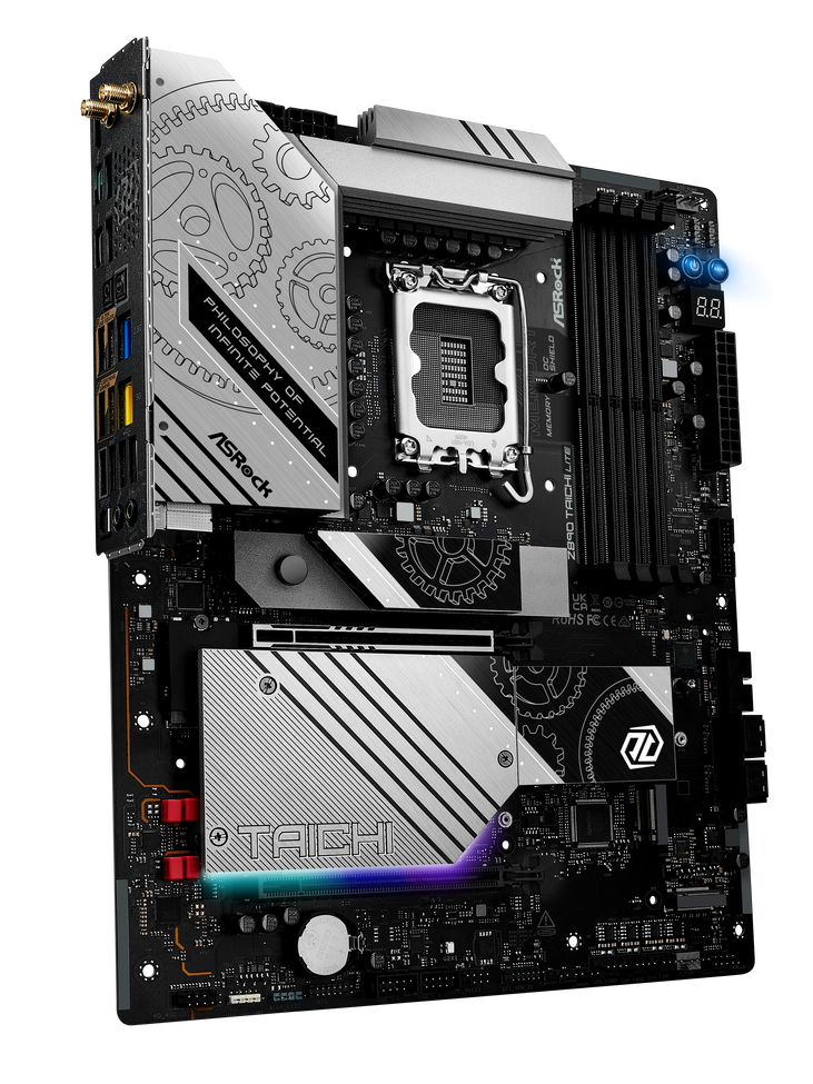 ASRock Z890 Taichi Lite Mainboard, Sockel LGA 1851, Intel Z890, ATX, DDR5 image number 1