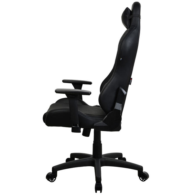 Arozzi Torretta Gaming Stuhl, PU-Leder - schwarz image number 3