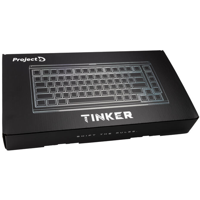 Ducky Tinker 75 Gaming Keyboard, RGB - MX-Speed Silver (ISO-DE) image number 9