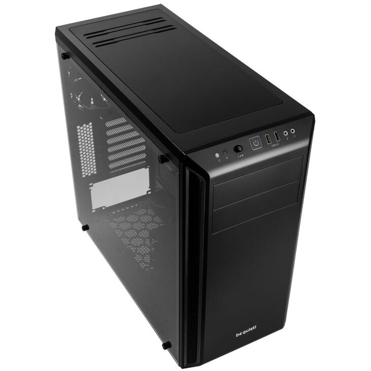be quiet! Pure Base 600 Midi-Tower - schwarz Window image number 1