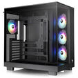 Thermaltake View 380 XL TG ARGB PC Case, Mid-Tower, ATX, ARGB, Tempered Glass - Black image number null
