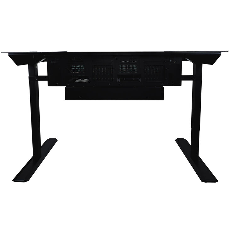 Lian Li DK07 Tischgehäuse, Dual-System-fähig, 2x E-ATX, höhenverstellbar - schwarz image number 8