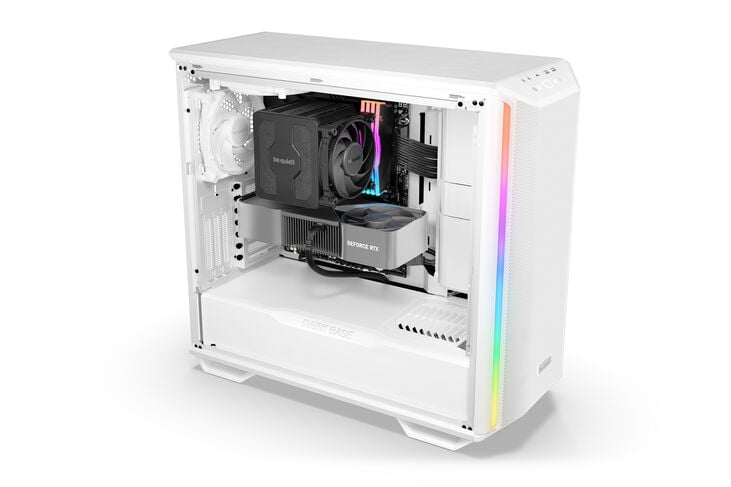 be quiet! Dark Base 701 Midi-Tower, Tempered Glass -  weiß image number 4