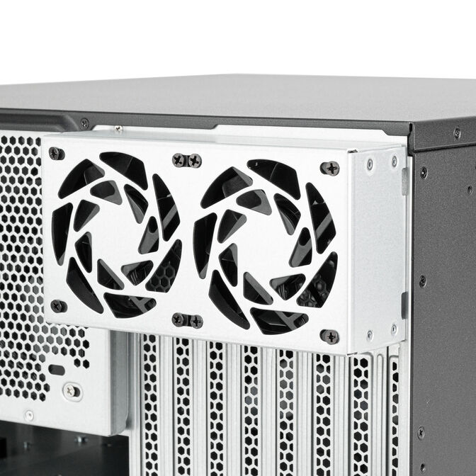 SilverStone RM53-502 Server Case, Rackmount, SSI-EEB, Mesh - Black image number 15