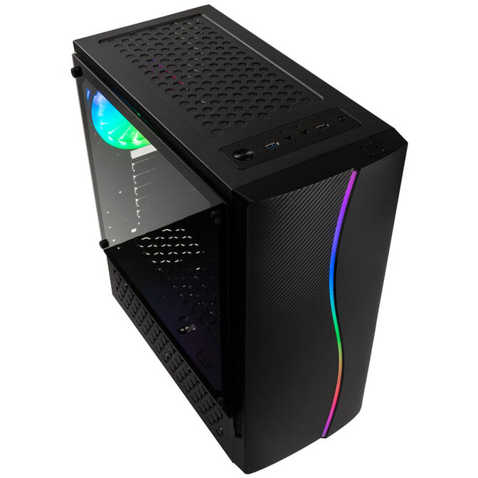 Kolink Inspire K5 ARGB Mid Tower - schwarz Window image number 1