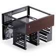 Jonsbo N4 NAS-Geh&auml;use, Micro-ATX - schwarz image number null