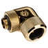 Bitspower Advanced Multi-Link Adapter Connection 90 Degrees G1/4 Inch BSP to 16mm OD Hardtube - Rotatable. image number null