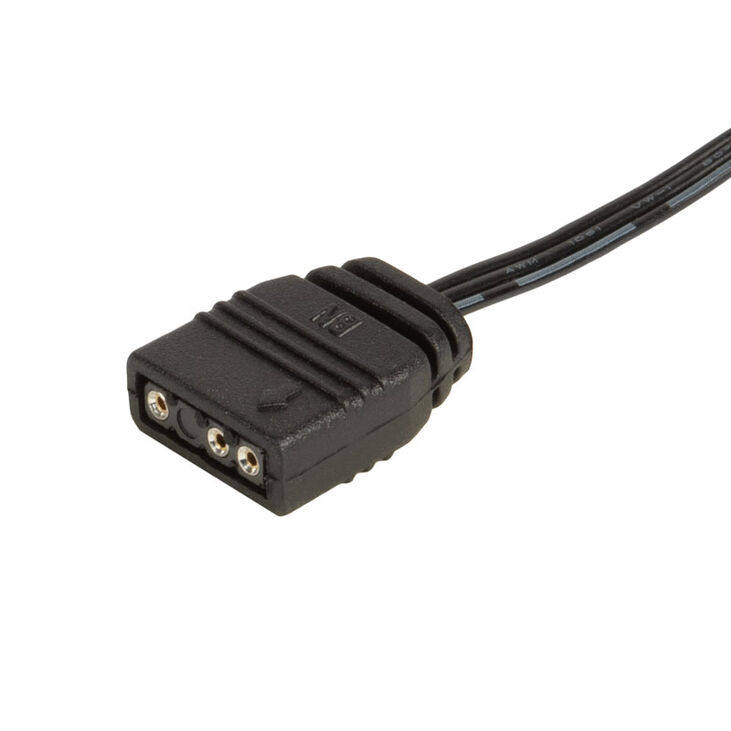 SilverStone ARGB 4-way splitter cable - 30cm image number 1