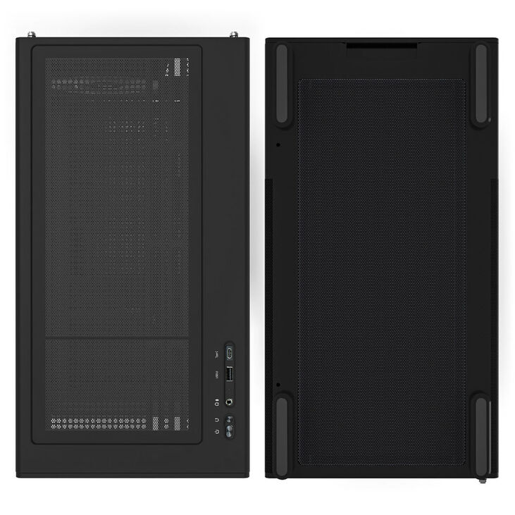 Zalman P10 PC Case, Mini Tower, mATX, RGB, Tempered Glass - Black image number 5