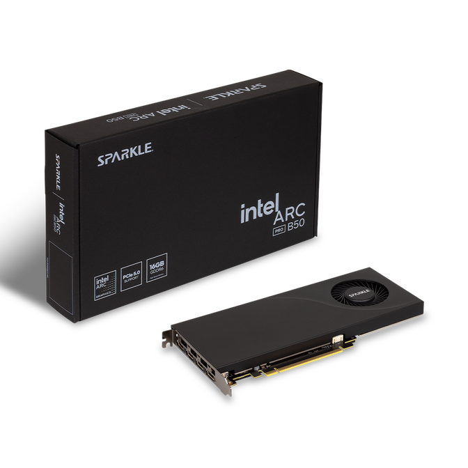 Sparkle Arc Pro B50 Grafikkarte, 16384 MB GDDR6 image number 0