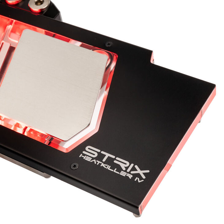 Watercool Heatkiller IV für ASUS RTX 2080 Ti Strix - Acryl + Nickel, schwarz image number 5