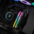 Corsair Vengeance RGB DDR5-6000 RAM, CL30, EXPO - 64 GB Dual-Kit, gray image number null