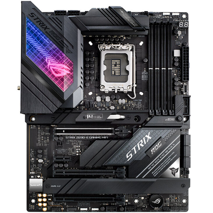 ASUS ROG STRIX Z690-E GAMING WIFI, Intel Z690 Mainboard - Sockel 1700, DDR5 image number 2