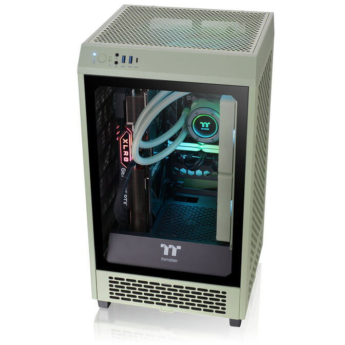 Thermaltake The Tower 200 PC-Geh&auml;use, Mini-Geh&auml;use, Mini-ITX, Tempered Glass - Matcha Green image number 7