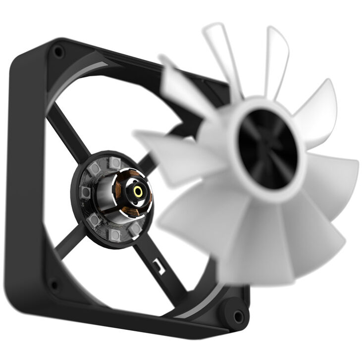 APNX FP2-120 PWM Fan, ARGB - 120mm, black image number 9