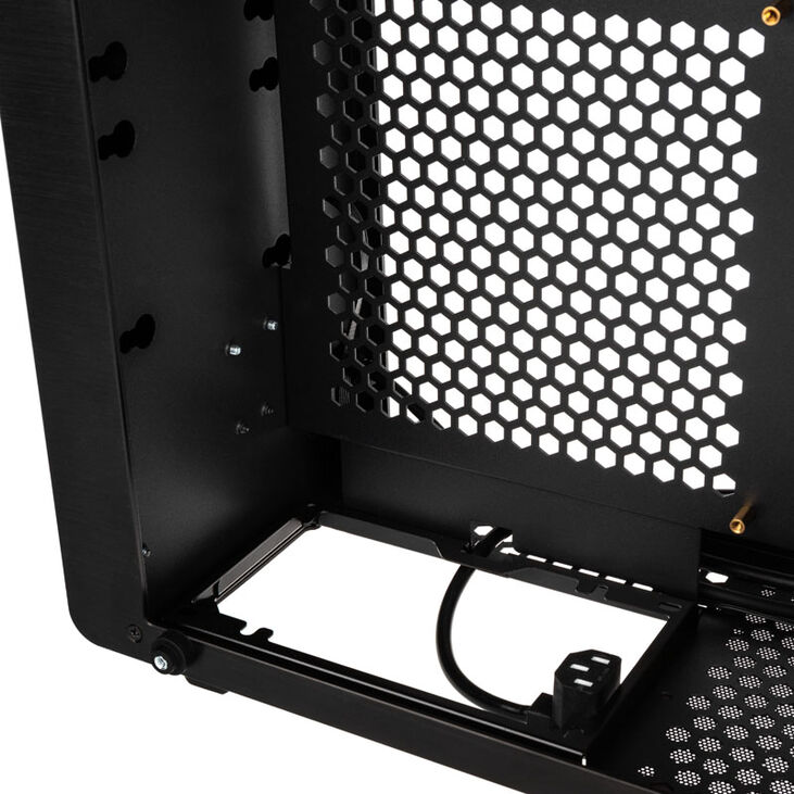 Raijintek Ophion EVO Mini-ITX Case, Tempered Glass - Black image number 7