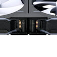 PHANTEKS D30 PWM Reverse Airflow, D-RGB L&uuml;fter, 3er Pack - 140mm, schwarz image number null