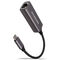 AXAGON ADE-TRC Gigabit Ethernet 10/100/1000 Adapter - USB 3.1 Type C, Titanium Grey