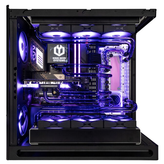 Gaming PC Shadow Oasis Elite, AMD Ryzen 7 9800X3D, NVIDIA GeForce RTX 5090 - Custom Water Cooling image number 2