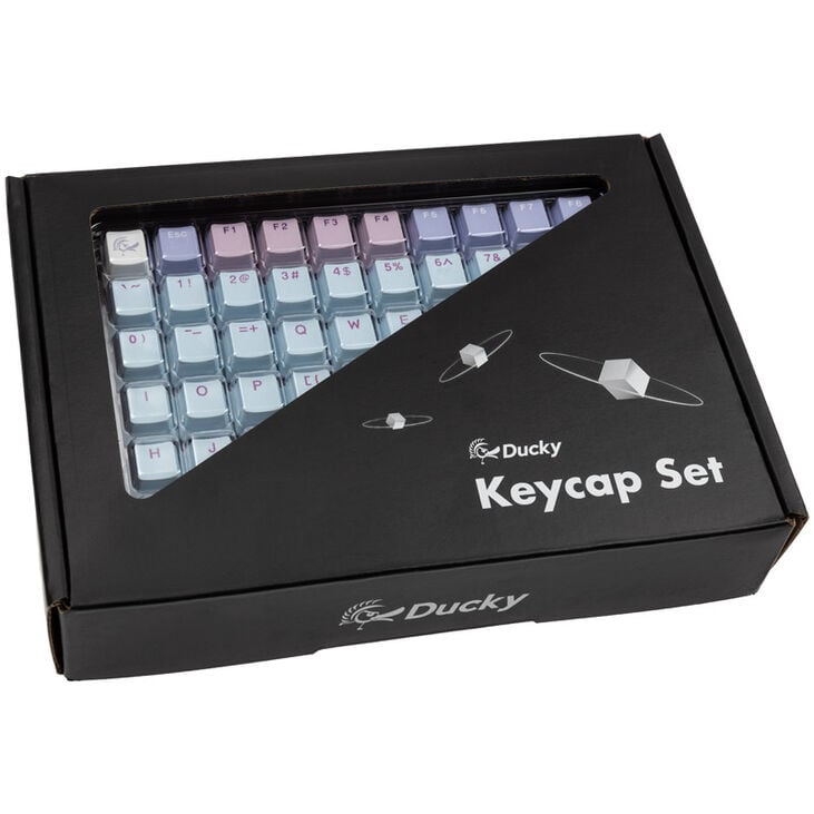 Ducky Macaron PBT Doubleshot Set - 133 Keycaps, ANSI-US-Layout, ANSI-US-Layout image number 5