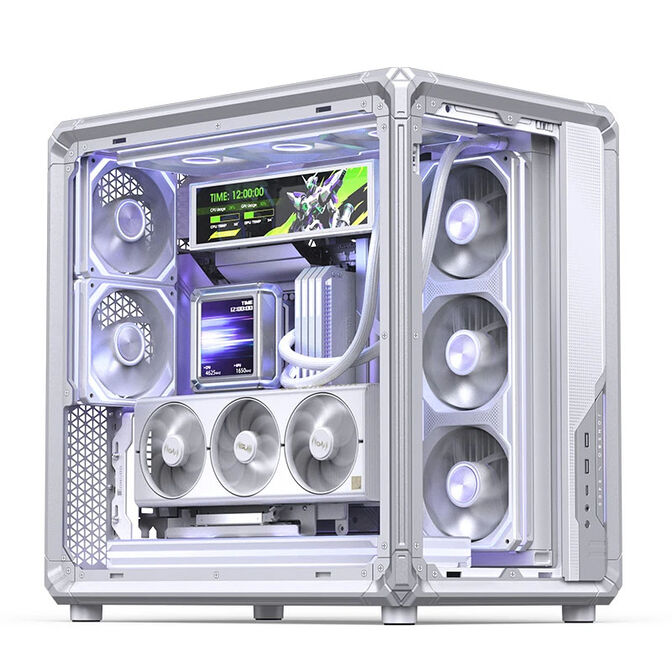 Jonsbo A50 vertical graphics card holder, PCIe 5.0 cable, 175mm - white image number 6