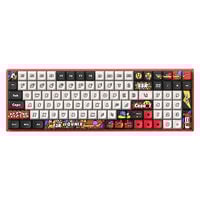 IQUNIX F97 Graffiti Blaze Wireless Gaming Keyboard, RGB - Moonstone Turbo