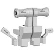 MOZA TQB Boeing Throttle Module, Austauschmodul f&uuml;r MOZA MTQ-Panel - grau image number null