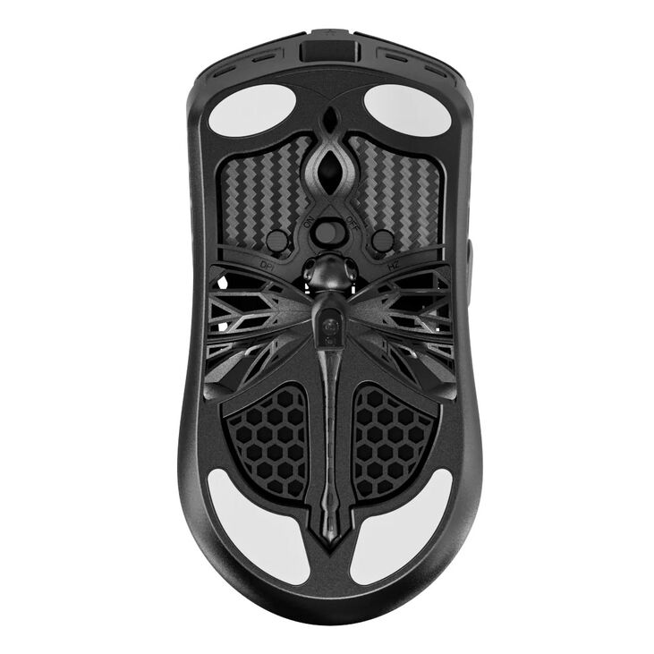 Vancer Akitsu Carbon Fiber Gaming Maus, wireless - schwarz image number 3