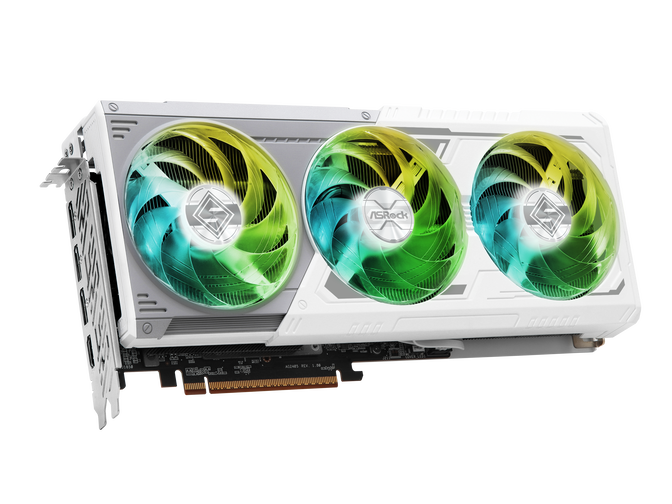 ASrock Radeon RX 9070 Steel Legend OC Grafikkarte, 16384 MB GDDR6 image number 2
