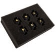 Raijintek Pelias D141806, 14mm - 6er-Pack, schwarz image number null